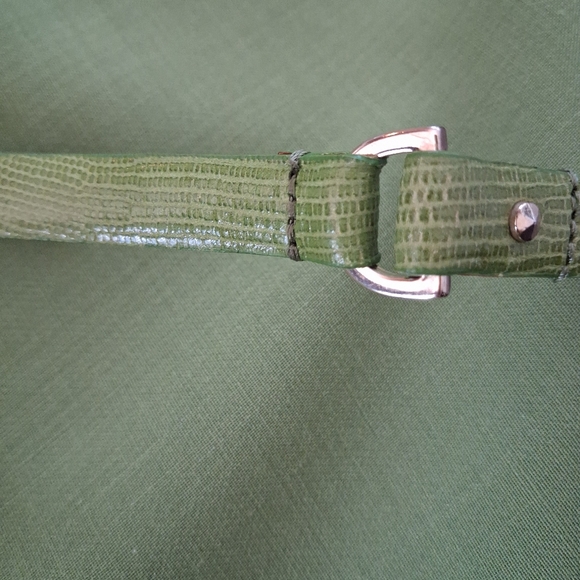 Max Mara Green Sheath Dress With Belt - Picture 5 of 15